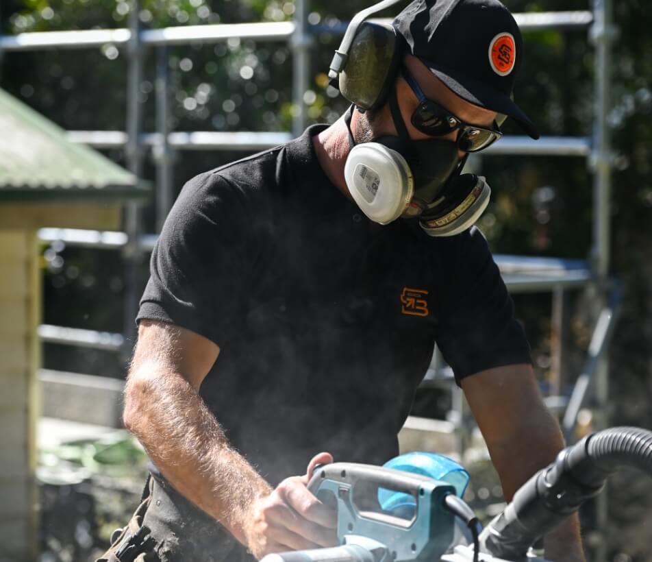sandblasting